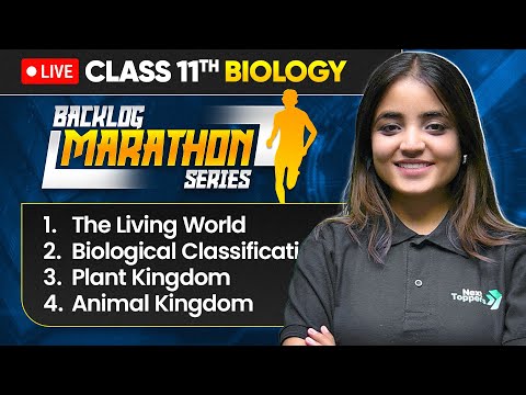 Class 11th Biology - BACKLOG MARATHON 4 Chapter in One Shot Prarambh 2.0 Next Toppers Science - Biology video for Grade 11