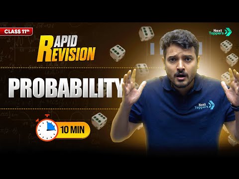 Probability Quick Revision CBSE Class 11th Maths Full Chapter in Mins Rapid Revision Series - Mathematics video for Grade 11