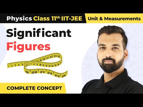 Class 11 Physics Chapter 2 | Significant Figures Complete Concept - Units & Measurements - Physics video for Grade 11