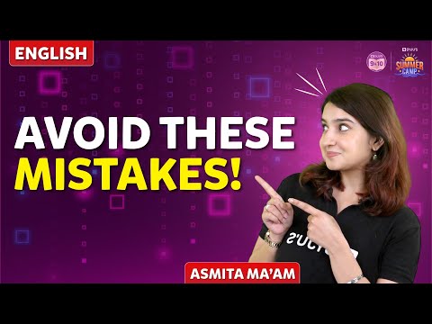 10 Common Grammar Mistakes in Under 15 Minutes BYJUS - English video for Grade 9