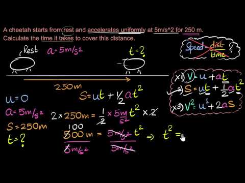 Using equations of motion 1 step numerical - Physics video for Grade 9
