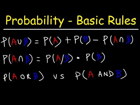 Multiplication Addition Rule - Probability - Mutually Exclusive Independent Events - Mathematics video for Grade 9