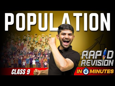 Population 10 Minutes Rapid Revision Class 9 SST - Social Science video for Grade 9