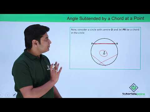 Class 9th - Angle Subtended by a chord at a point - Mathematics video for Grade 9