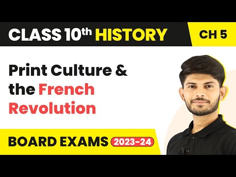 Print Culture and the French Revolution Class 10 History Chapter 5 2023-24 - Social Science video for Grade 10