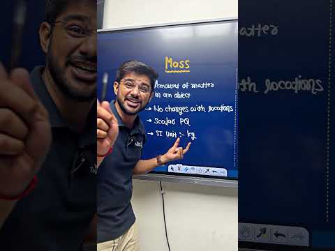 Are Mass and Weight the Same? Dont Make This Mistake in Physics - Physics video for Grade 11