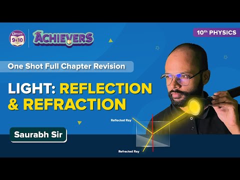 Light Reflection and Refraction Class 10 Science One-Shot Full Chapter Revision Concepts MCQs - Physics video for Grade 10