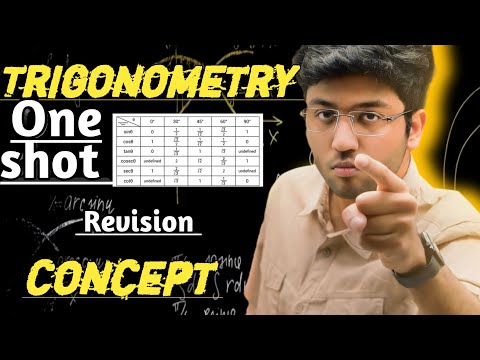 Trigonometry Class 10 Maths One Shot Class 10 Maths Chapter 8 Shobhit Nirwan Board preparatio - Mathematics video for Grade 10