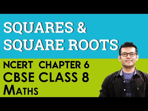 Squares And Square Roots CBSE Class 8 - Mathematics video for Grade 8