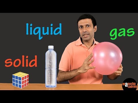 States of Matter Solid Liquid Gas - Science video for Grade 9
