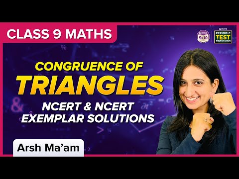 Congruence of Triangles NCERT Ex - 7.1 Exemplar Solutions Practice Session Class 9 BYJUS - Mathematics video for Grade 9