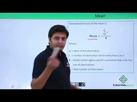 Class 9th - Statistics - Measures of Central tendency - Mean - Mathematics video for Grade 9