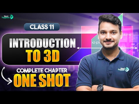 Introduction to 3d class 11 One Shot NCERT Class 11th Maths Full Chapter-11 Revision -  video for Grade 10