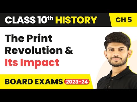 The Print Revolution and its Impact - Print Culture and the Modern World Class 10 History 2023-24 - Social Science video for Grade 10