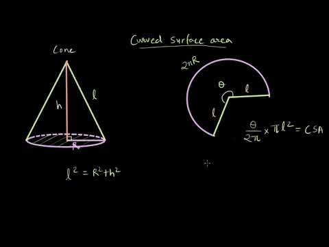 Visualising Cone Surface area Unit 11 NCERT Math Class 9 - Mathematics video for Grade 9