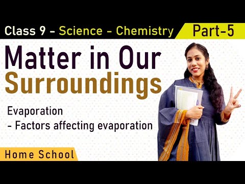 Matter in Our Surroundings Class 9 NCERT CBSE Part-5 - Science video for Grade 9