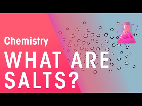 What Are Salts? Acids, Bases Alkalis Chemistry FuseSchool - Science video for Grade 10
