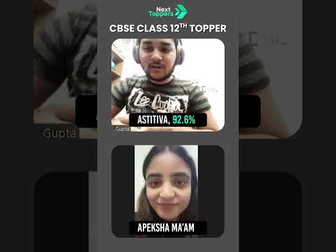 Class 12 Toppers Tips JEE Boards Next Toppers Talk -  video for Grade 12