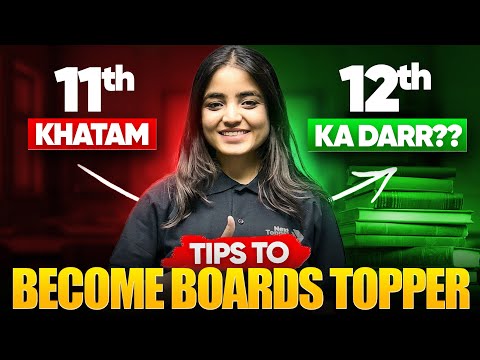 How to Become a Topper in Class 12 Board Exam? Study Tips to Become Topper -  video for Grade 12