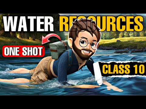 Water Resources Class 10 Animated Full हिन्दी में Explained Class 10 Geography Chapter 3 - Social Science video for Grade 10