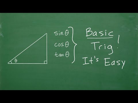 Lets Learn Basic Trigonometry anyone can learn this - Mathematics video for Grade 10