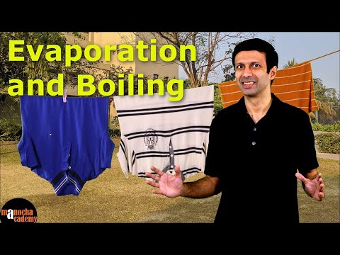 Evaporation - Science video for Grade 9