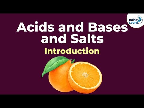 Acids and Bases and Salts - Introduction Chemistry Infinity Learn - Science video for Grade 10