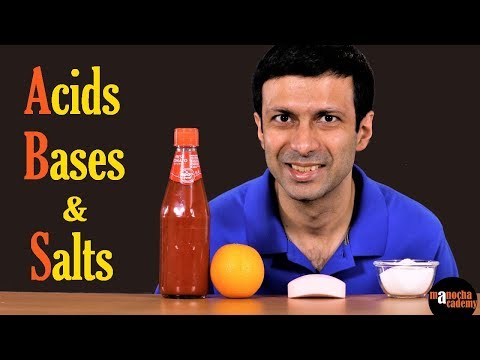 Acids Bases and Salts - Science video for Grade 10