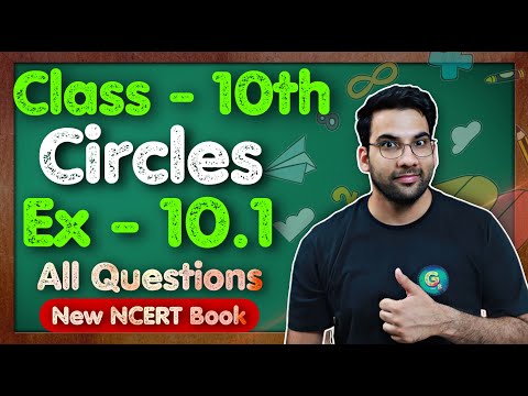 Class - 10 Ex - 10.1 Q1, 2, 3, 4 Cirlces New NCERT CBSE Green Board - Mathematics video for Grade 10
