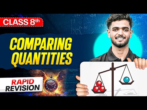 Comparing Quantities Class 8 Revision in 13 Minutes Maths - Mathematics video for Grade 8