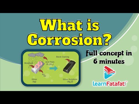 Class 10 Science Chapter 3 Metals and Non -metals - What is Corrosion? - Science video for Grade 10