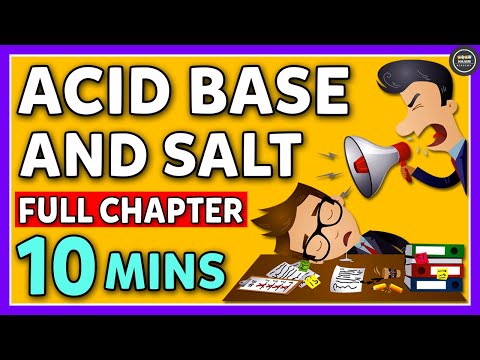 Acids, Bases and Salts Full Chapter Class 10 - Science video for Grade 10