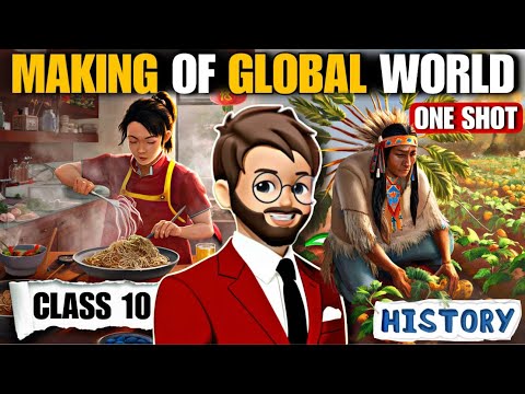 The Making Of Global World Class 10 Animated हिन्दी में The Making of global world One Shot - Social Science video for Grade 10