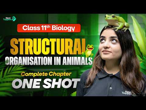 Structural Organisation in Animals Class 11 One Shot 11th Biology Chapter 7 Revision - Biology video for Grade 11