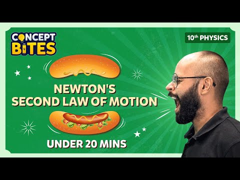Newtons Second Law of Motion under 20 minutes Force and Laws of Motion Grade 9 BYJUS - Physics video for Grade 9