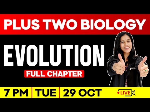 Plus Two Biology | Evolution | Full Chapter | Exam Winner - Biology video for Grade 12