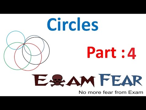 Maths Circles part 4 Perpendicular from center to chord CBSE class 9 Mathematics IX - Mathematics video for Grade 9