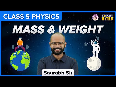 Gravitation Weight of an Object on Moon - Mass and Weight Class 9 Science BYJUS - Physics video for Grade 9