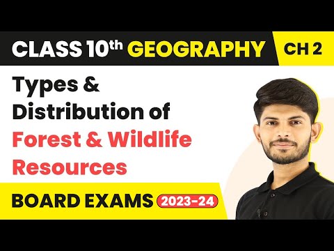 Types and Distribution of Forest and Wildlife Resources - Forest and Wildlife Resources Class 10 - Social Science video for Grade 10