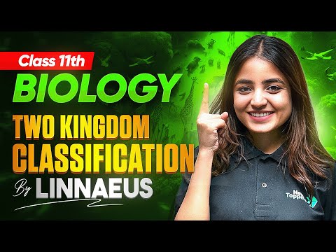Linnaeuss Two Kingdom Classification System TRICK Biological Classification Class 11 Biology - Biology video for Grade 11